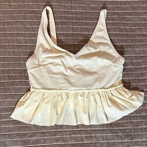 Kortni Jeane Cream Bikini Top